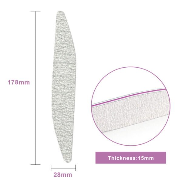 Size of Nail File - Curve