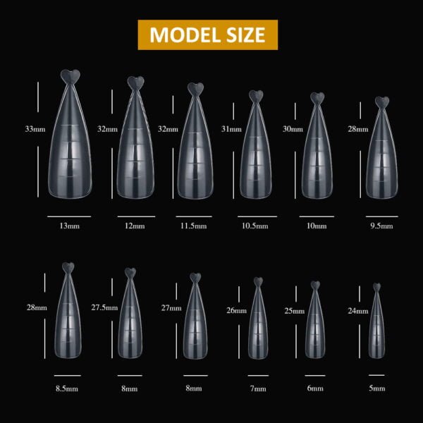 Sizes of dual form（JM8）