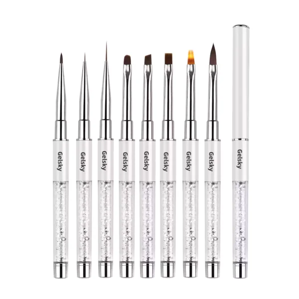 Flat Brush And Oval Brush