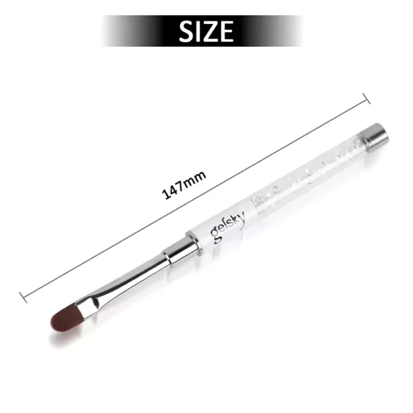Flat Brush And Oval Brush