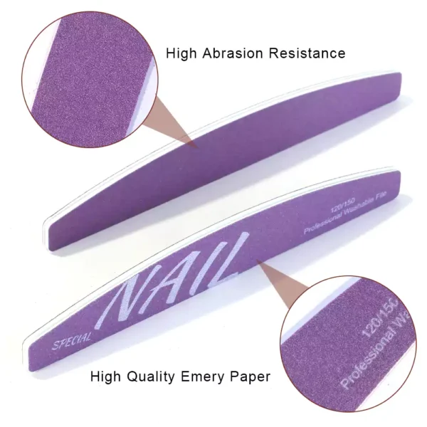 Purple Nail File