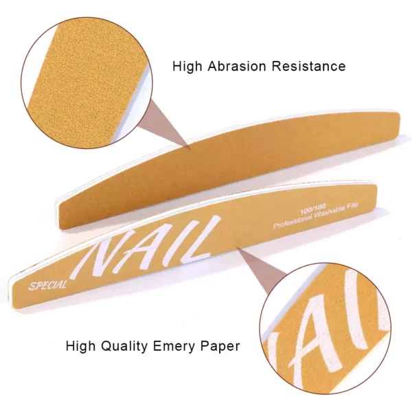 yellow nail file