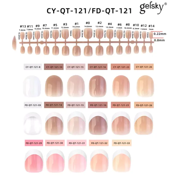 Thick French Nail Tip
