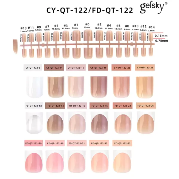 Thick French Nail Tip
