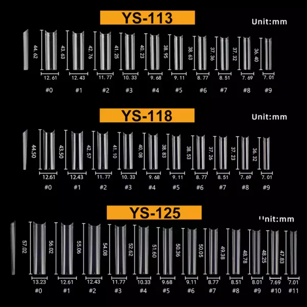 Square Nail Tip